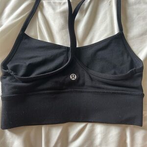 lululemon athletica Black Racerback Sports Bra